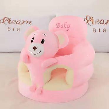 termo helanke za devojcice: Foteljica za bebe BABY BEAR PINK A11-130 Udobna i sigurna foteljica u — 1
