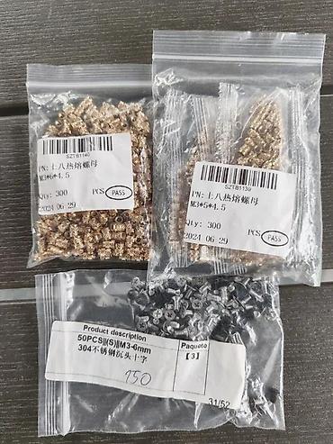 barski set: UTISNA MATICA M2 M3 M4 M5 MESINGANI UMETAK VIJAK | Slanje po — 4