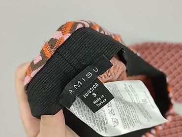 amarantowe buty: Amisu, Spodnie materiałowe damskie, rozmiar S — 4