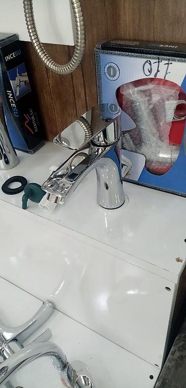 rakovinalar: Kran. Krant. Tulpan kranı. Rakvina üçün Smistitel. Su qarışdırıcı — 3