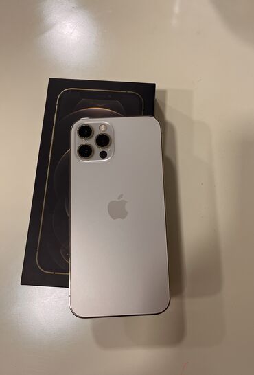 iphone pro qiymeti: IPhone 12 Pro, 128 GB, Matte Gold, Face ID