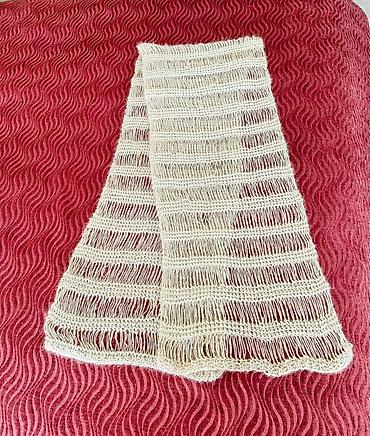uzun boğaz cekme: Əl İşi Dekorativ Uzun Şərf Hər biri 1 Azn. - Material: yüngül, təbii — 1