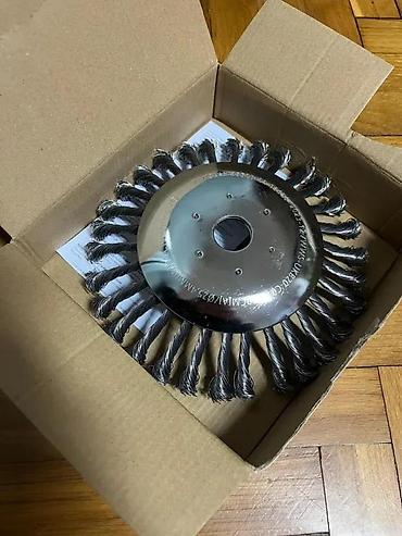Ostali pribor i dodaci za alate: Čelična četka za korov PowerTec Garden – 20 cm - Namenjena brzom i — 3