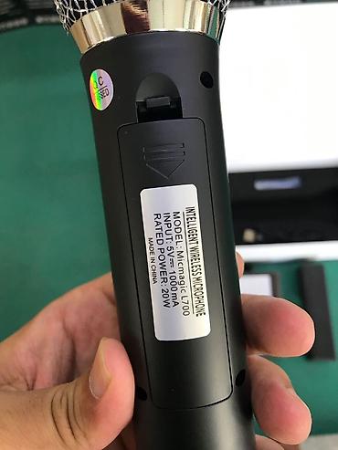 Микрофоны: Караоке микрофон блютуз ( bluetooth ) Micmagic L700! 20 ватт — 3