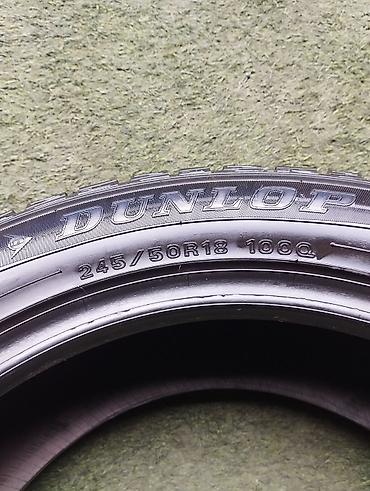245: Шины 245 / 50 / R 18, Зима, Б/у, 1 шт, Легковые, Япония, DUNLOP — 2