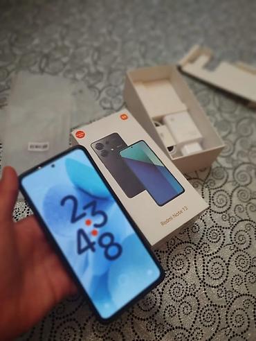 Redmi: Xiaomi Redmi Note 13 – qutu və aksesuarları ilə. Açılmayıb. - Model — 20