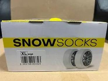 Auto oprema: Menabo Snow Socks – tekstilne navlake za gume (par), veličina XL - — 11