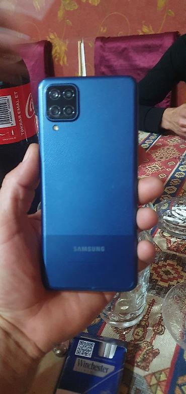 ikinci el qaz: Samsung Galaxy A12, 64 GB, rəng - Göy, Barmaq izi, İki sim kartlı — 1