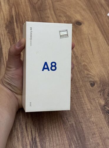 Samsung: Samsung Galaxy A8 2018, 32 GB, rəng - Qara, İki sim kartlı, Barmaq izi, Face ID — 1