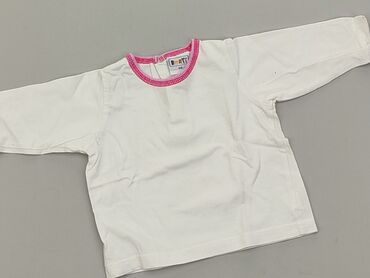biały sweterek rozpinany: Bluza, 3-6 m, stan - Dobry