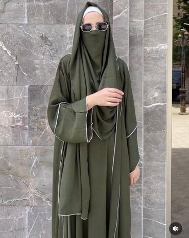абая хиджаб: Платье -Абая 4 в 1 .Производство:Дубай У нас есть ОПТОМ И В РОЗНИЦУ!