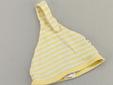 żółta bluzka z długim rękawem: Czapka, 52-54 cm, stan - Idealny