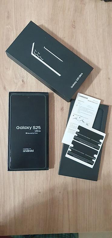 note 20 plus: Samsung Galaxy S25 Ultra, 256 GB, rəng - Qara, Sənədlərlə — 3