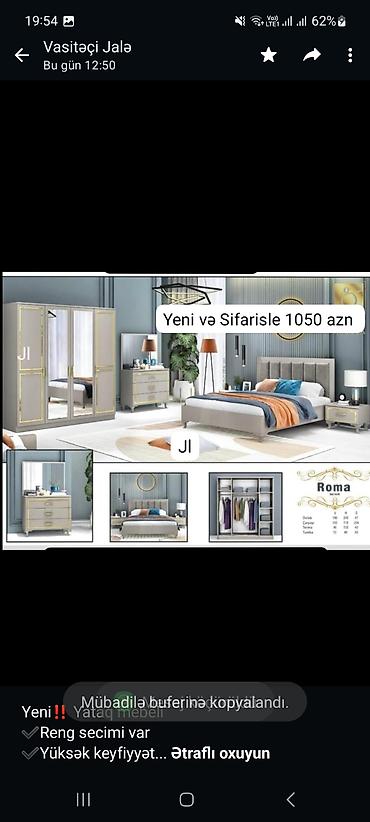 Yeni‼️ Yataq mebeli ✔️Reng secimi var ✔️Yüksək keyfiyyət ✔️Qiymeti lalafo.az -da Yeni‼️ Yataq mebeli ✔️Reng secimi var ✔️Yüksək keyfiyyət ✔️Qiymeti