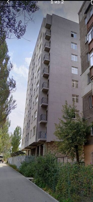 квартиры под псо бишкек: 2 комнаты, 63 м², Элитка, 9 этаж, ПСО (под самоотделку)