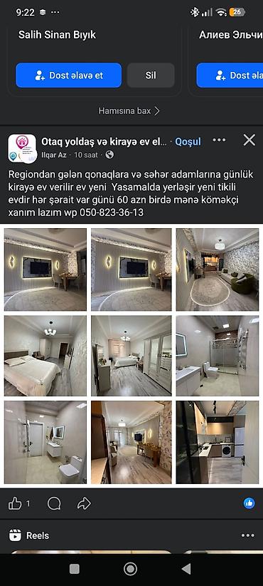 ara kesmeler: Mebel dəsti – qonaq otağı üçün - Divan: 3 nəfərlik, yumşaq parça — 3