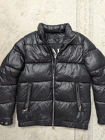 кожаная куртка мужская: Мужская куртка, XL, Prada, Новый, цвет - Черный — 2