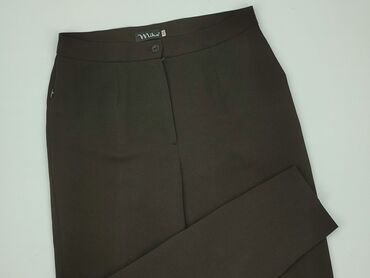 legginsy push up marszczone: Material trousers for women, L (EU 40)