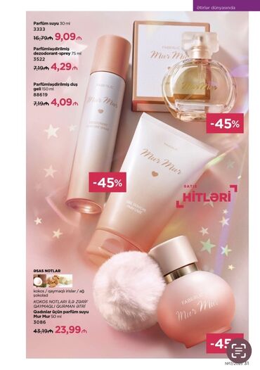 Kosmetika dəstləri: Kosmetik dəst, Faberlic, >10 məhsul, Yeni, Ünvandan götürmə, Pulsuz çatdırılma, Ödənişli çatdırılma — 1