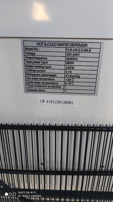 kuler: Dispenser su kuleri Euroline Yeni model 3 krantlı 3 nov su verme: isti — 10