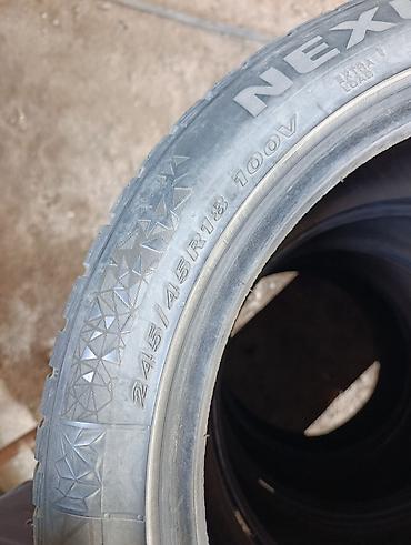 mg 6: Шины 245 / 45 / R 18, Зима, Б/у, Комплект, Легковые, Корея, Nexen — 5