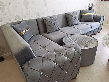 2ci əl kunc divan: Təcili satılır❗Çox az işlenib, heç bir problemi yoxdur. Altı bazalı — 2