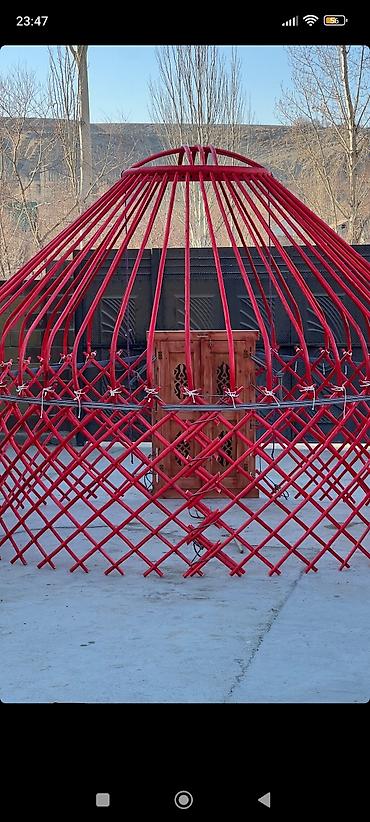 Аренда юрт: Аренда юрты, Каркас Деревянный, 85 баш, С полом, Посуда, Самовар — 8