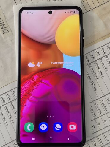 samsung a71 kabro: Samsung Galaxy A71, 128 GB, rəng - Qara