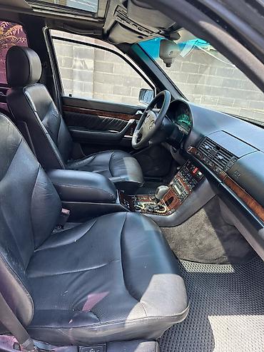 mersedes e class: Mercedes-Benz S-Class: 1996 г., 5 л, Автомат, Газ, Седан — 7