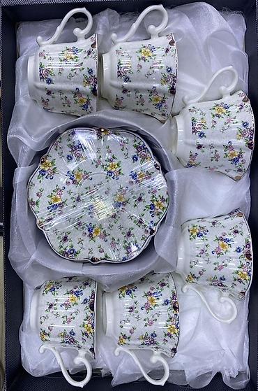 Наборы посуды: Набор сервировочных блюд SENDERI 1) Круглая подставка с прозрачным — 13