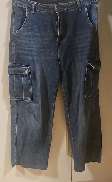 milli kişi geyimləri: Məhsul: Denim cins dəst – cins pencək və cargo üslublu cins şalvar.S — 3