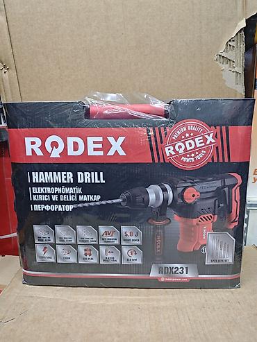 Перфоратор RODEX RDX231 - Тип: перфоратор/ударная дрель (SDS Plus) -
