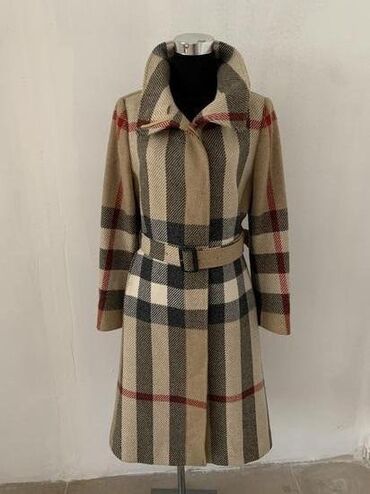 sako 5xl: Burberry, M (EU 38), Plaid, With lining