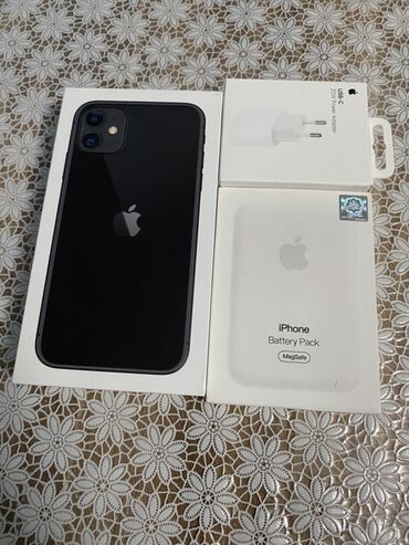 ses ucaldıcı: IPhone 11, Qara, Simsiz şarj