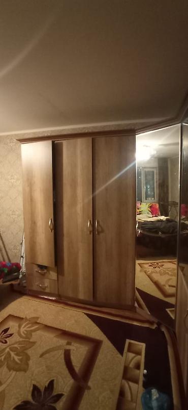 диваны цены: Гарнитур для зала, Б/у, Шкаф, ДСП, Самовывоз, цвет - Коричневый — 3
