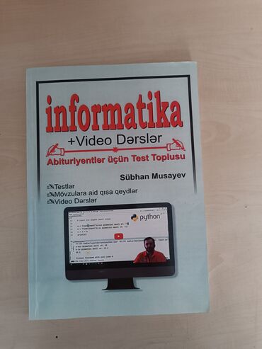 1 ci sinif informatika dersliyi: Informatika Subhan Musayev teze kimidir