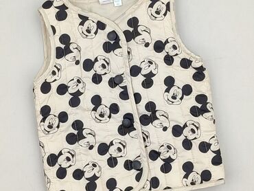 ocieplany pajacyk: Vest, Disney, 9-12 months, condition - Perfect