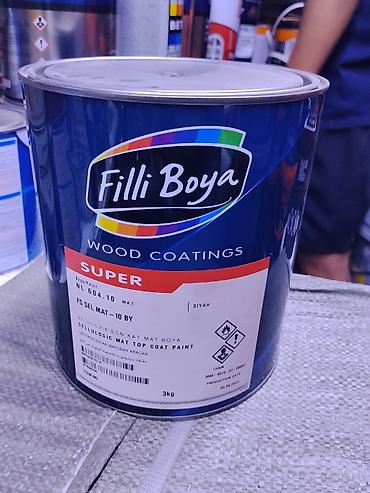 Filli Boya Wood Coatings SUPER — целлюлозная матовая финишная краска