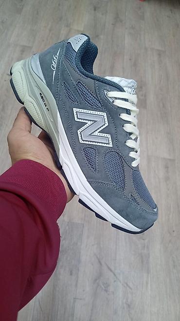 Мырзалардын бут кийими: Эркектердин кроссовкасы, 40, New Balance, Жаңы, түсү - Боз, Акысыз жеткирүү — 1