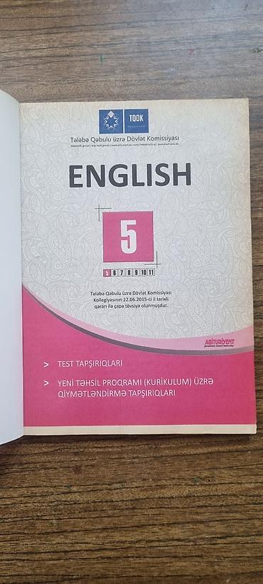 Книги и журналы: ENGLISH 5 TQDK (Tələbə üzrə Dövlət Komissiyası) tərəfindən tövsiyə — 2
