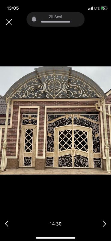 Darvaza təmiri: 1 kv 650 manata Hernov darvazalarin ve seyf qaplarin sifarisi — 13