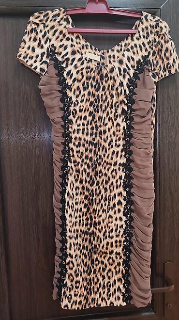 Qadın paltarları dəsti 1) Leopard naxışlı, qısaqol qələm kəsimli lalafo.az -da Qadın paltarları dəsti 1) Leopard naxışlı, qısaqol qələm kəsimli