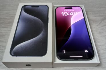 Apple iPhone: IPhone 15 Pro, 128 GB, Blue Titanium