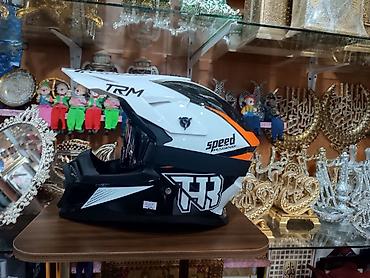 arazi motoru: Kros MotoDəbilqə 75-azn TRM Speed Racing Kaskalar Off-road və enduro — 3