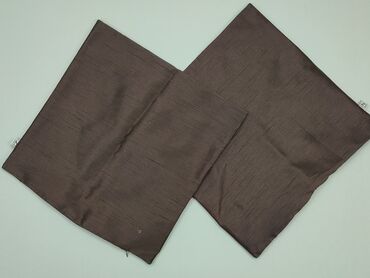 Linen & Bedding: PL - Pillowcase, 40 x 40, color - Brown, condition - Good