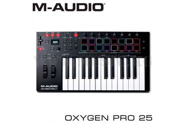 uslugi jekskavatora i samosvala: Midi-клавиатура M-Audio Oxygen Pro 25 Oxygen Pro 25 от M-Audio - это