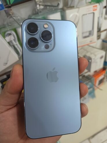 телефоны нокия: IPhone 13 Pro, Б/у, 256 ГБ, Sierra Blue, Защитное стекло, Чехол, Кабель, 78 %