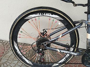 Dağ velosipedləri: Sport-Time dağ velosipedi - Qatlanan alüminium tipli gövdə - Ön — 15