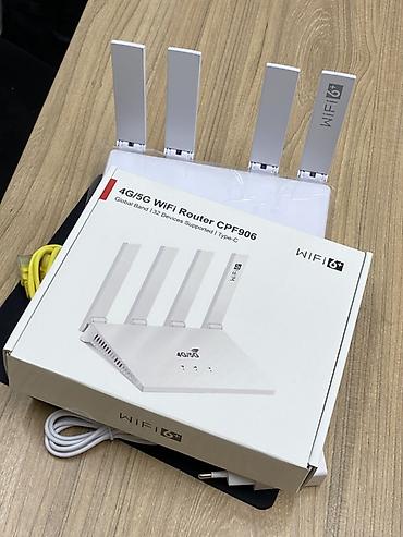 raspberry pi: 4G/5G Wi‑Fi роутер CPF906 (Wi‑Fi 6+) - Поддержка мобильных сетей — 3