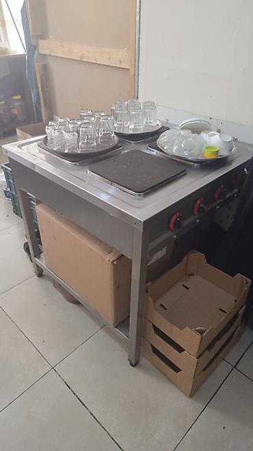 elektrikli plitə: Elektrik soba, Yemək üçün, İşlənmiş — 1